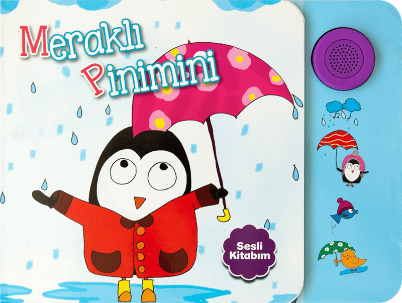 Sesli Kitabım - Meraklı Pinimini - Net Çocuk Yayınları Kitap