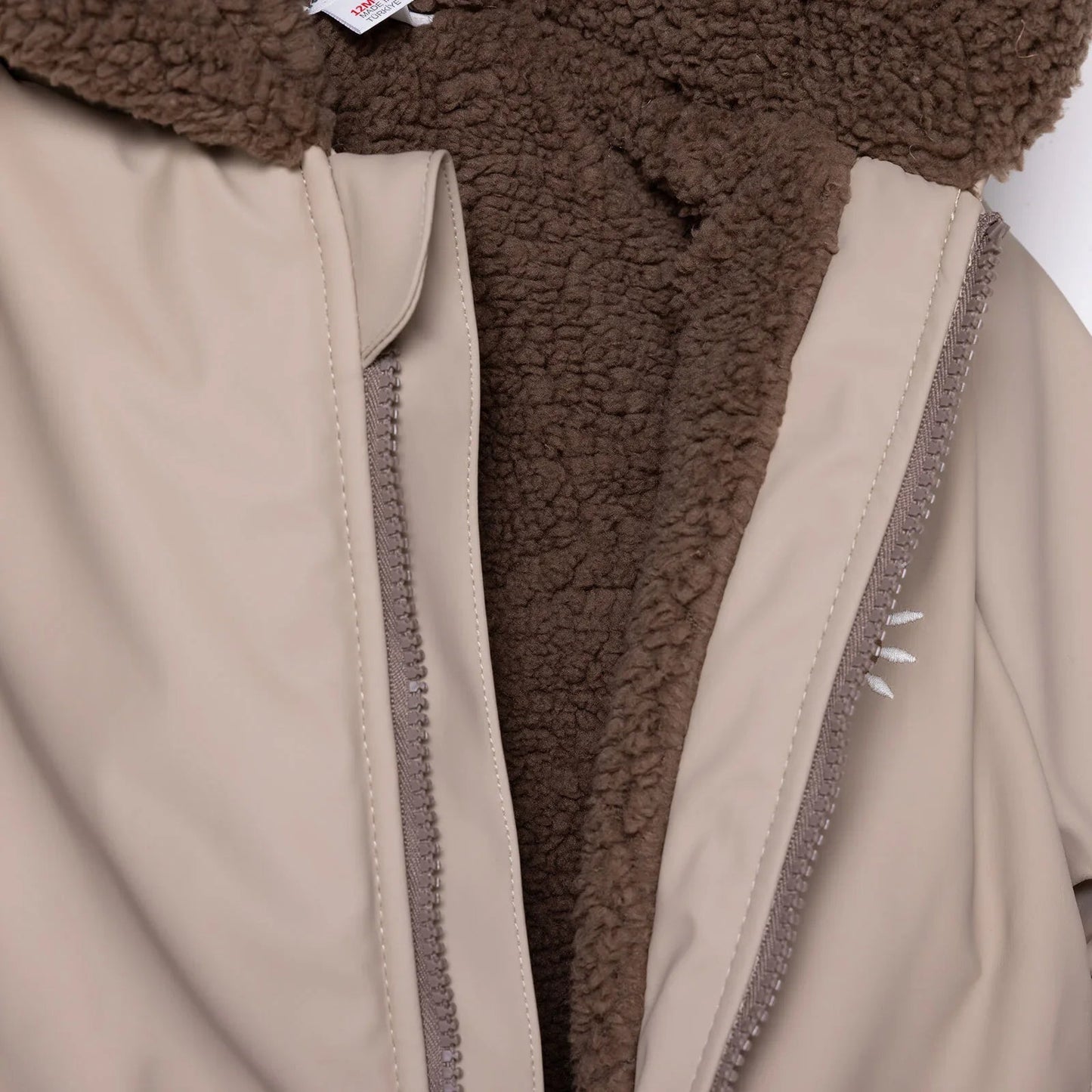 Midimod Coat - Light Brown - mezetto ebebek ebebek