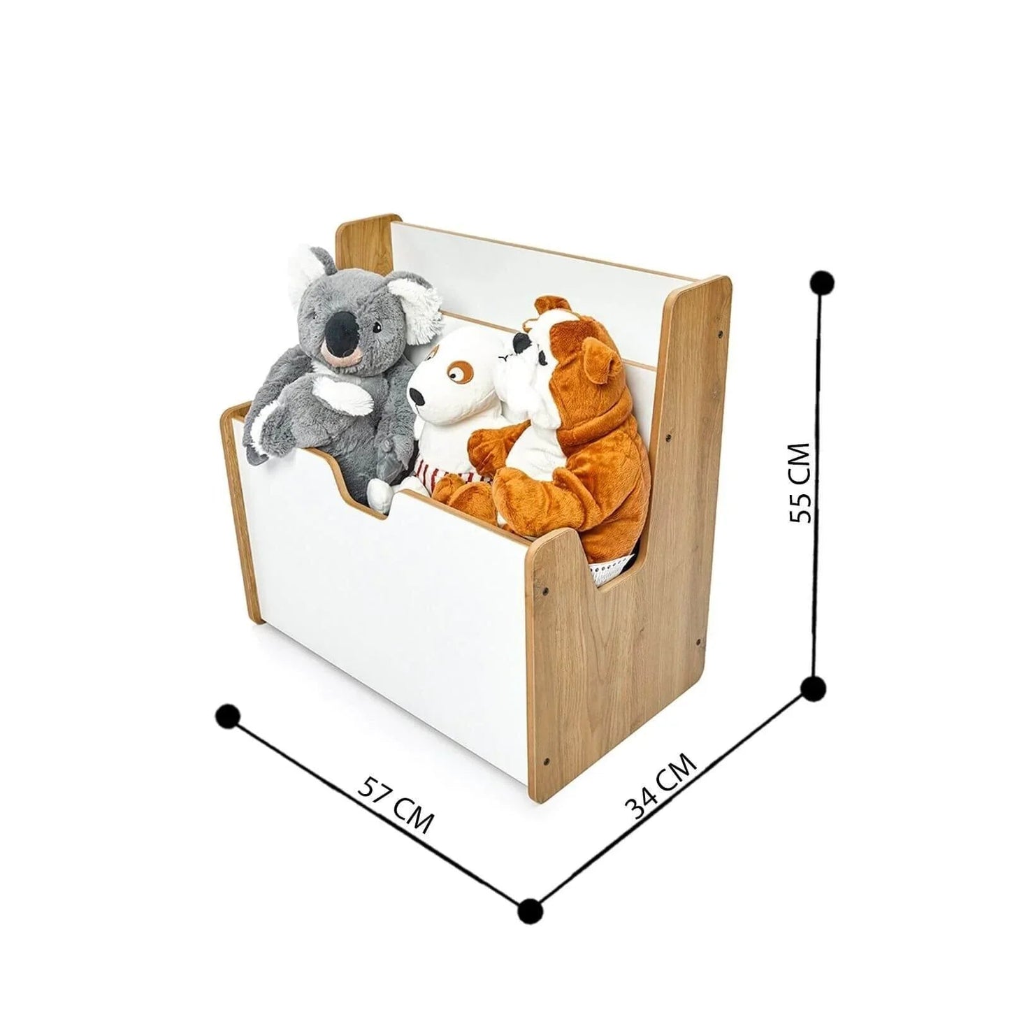 Minera Crane Bookcase - mezetto ebebek ebebek