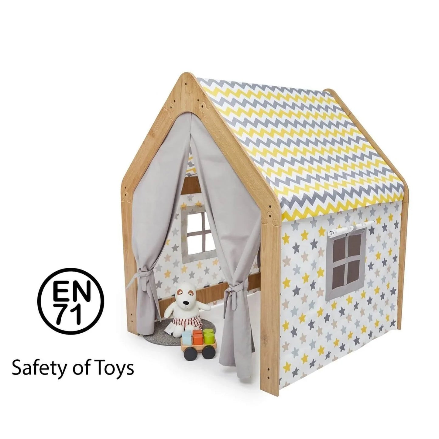 Minera Playing House - Yellow - mezetto ebebek ebebek