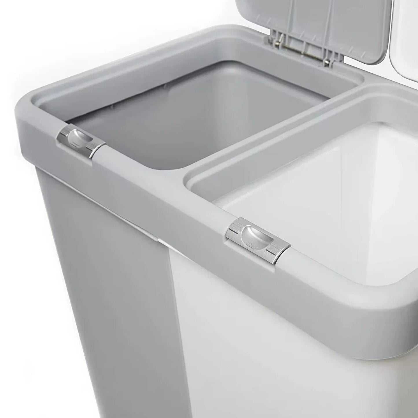 Motek Multi - Purpose Double Compartment Laundry & Dirty Basket 80lt - mezetto ebebek ebebek