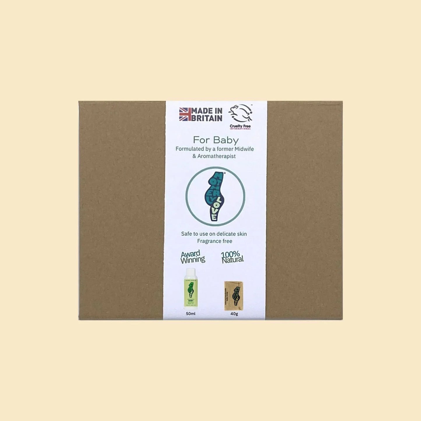 Motherlylove Green & Natural For Baby Gift Box - mezetto ebebek ebebek