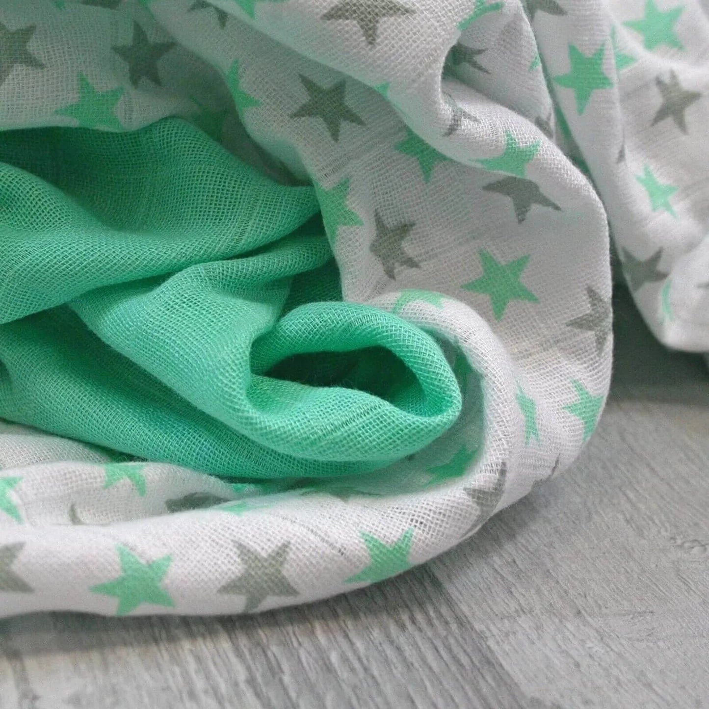 MuslinZ 12 Pack Muslin Squares 70x70cm - Mint - mezetto ebebek ebebek