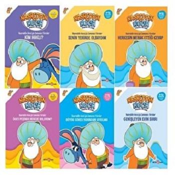 Nasreddin Hoca'yla Zamansız Fıkralar Serisi (6 Kitap Takım) - Beta Kids Kitap