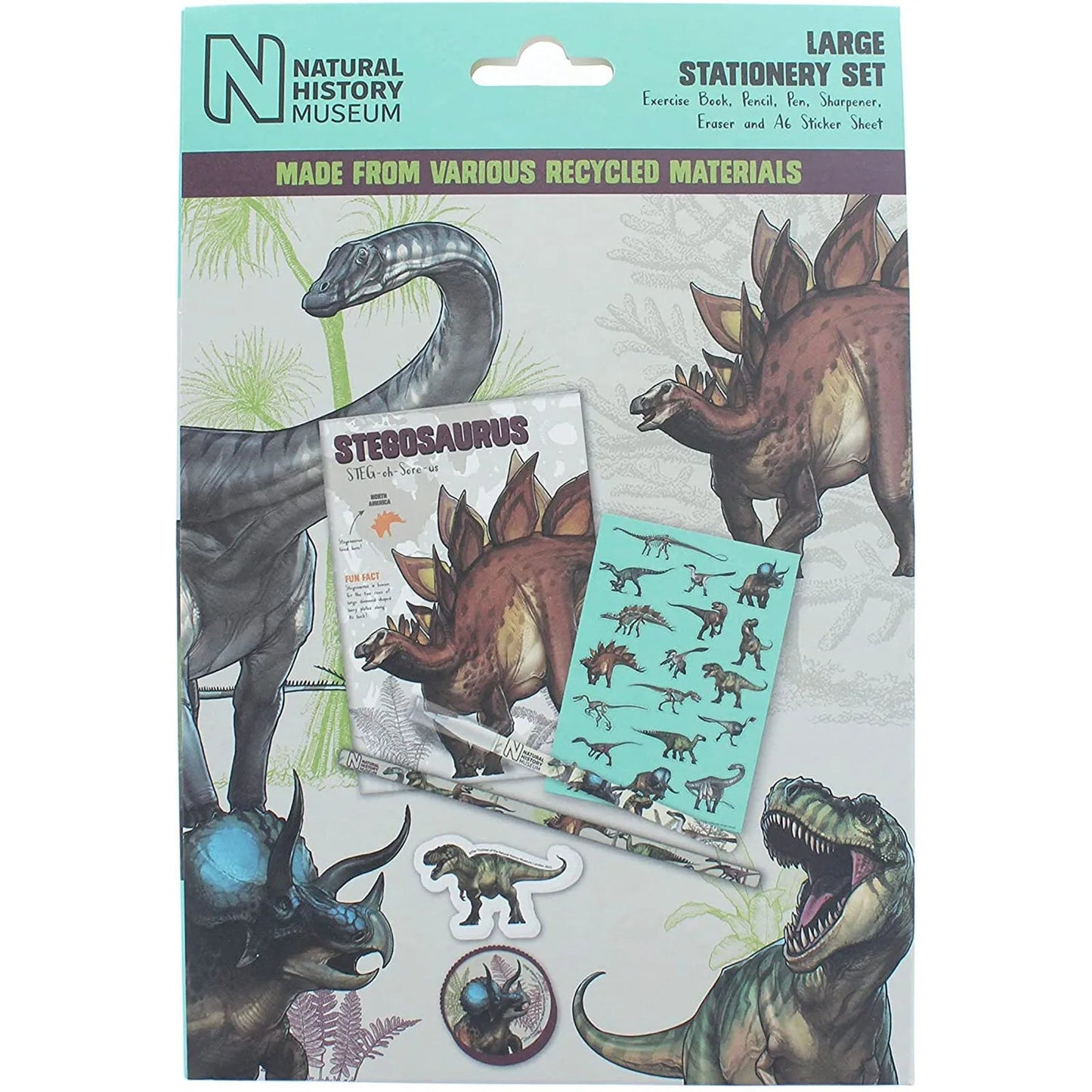 National History Museum Large Stationery Set - mezetto ebebek ebebek