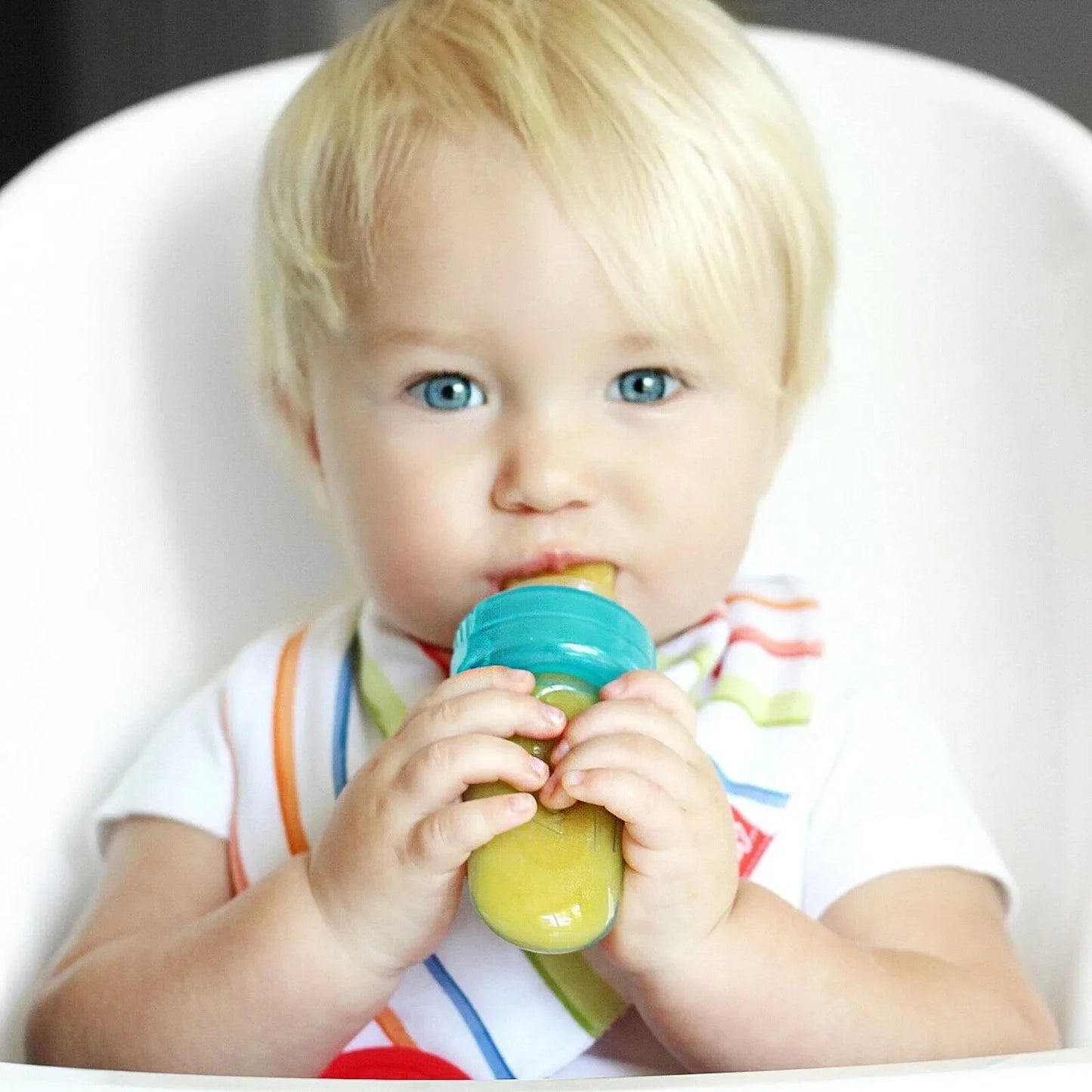Nuby EZ Squeeze Weaning Feeder - mezetto ebebek ebebek