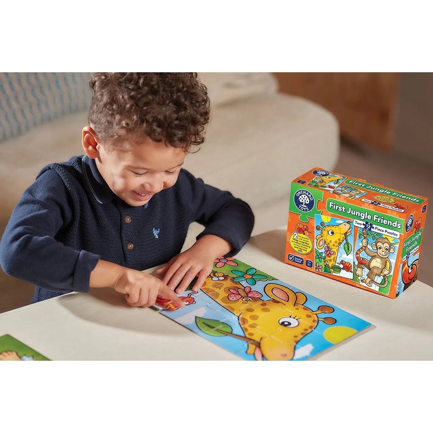 Orchard Toys First Jungle Friends Jigsaw Puzzles - mezetto ebebek ebebek