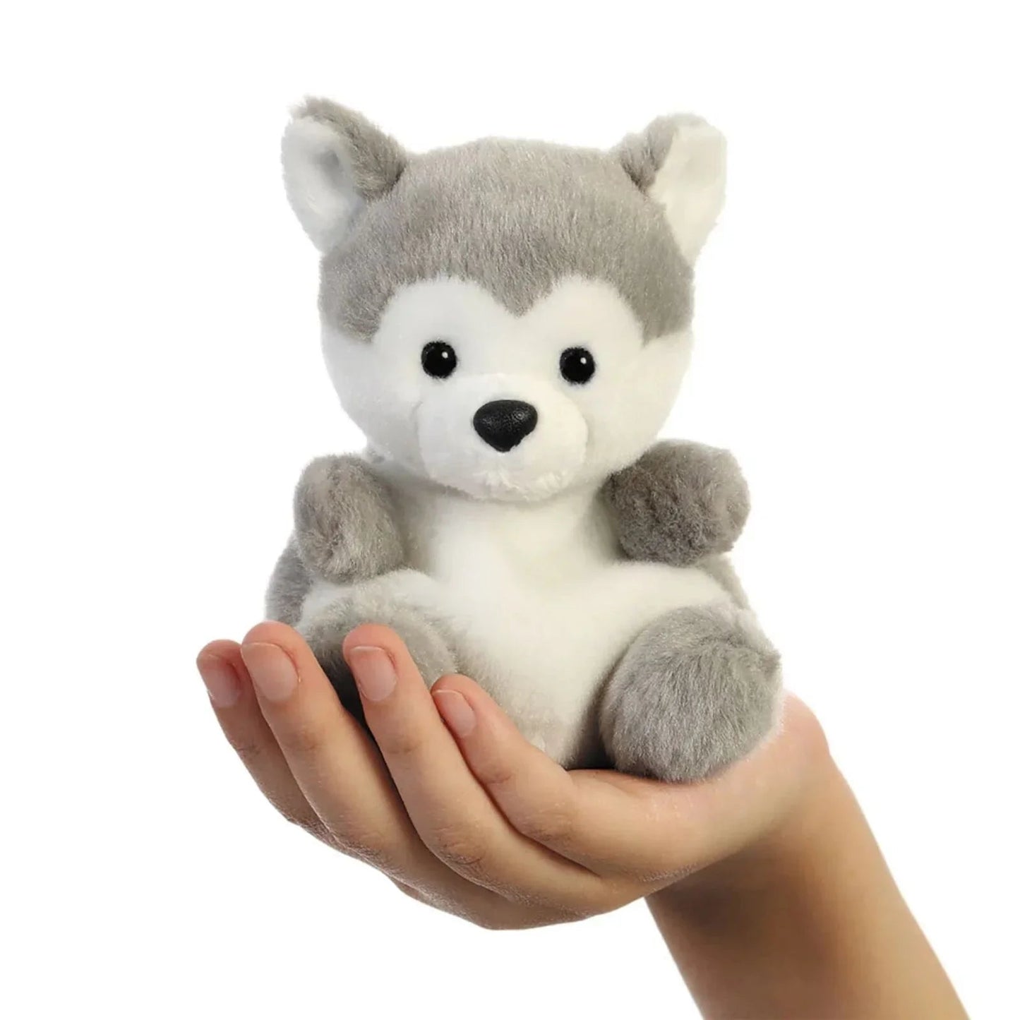 Palm Pals Busky Husky Soft Toy 12cm - mezetto ebebek ebebek