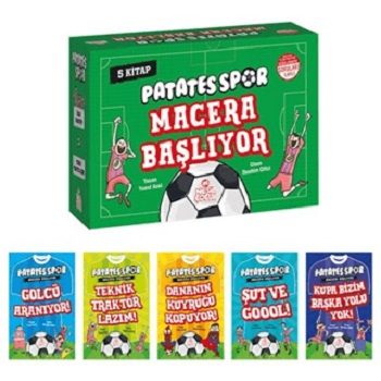 Patatesspor Macera Başlıyor (5 Kitap+Soru Kitapçığı) - Nesil Çocuk Yayınları Kitap