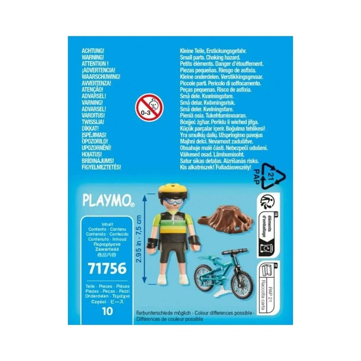Playmobil Special Plus 71756 Mountain Biker - mezetto ebebek ebebek