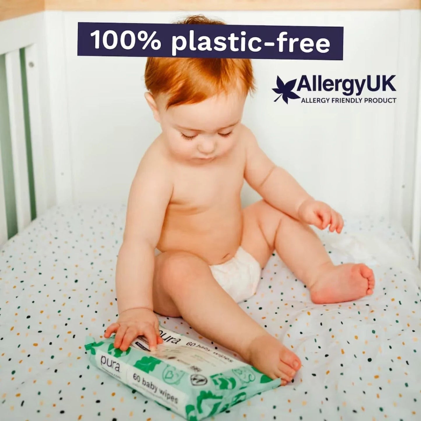 Pura Wipes Non - flushable 60 pcs - mezetto ebebek ebebek