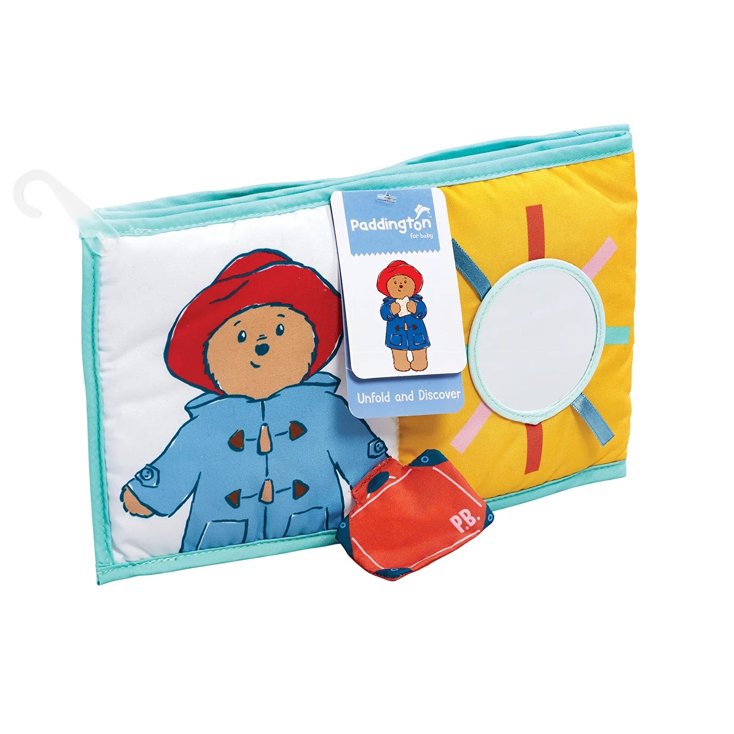Rainbow Designs 1684 Unfold & Discover Bear, Classic Paddington Activity Book - mezetto ebebek ebebek