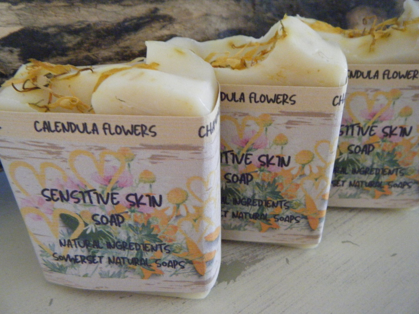 Sensitive Skin Vegan Soap - mezetto Shopify Collective Somerset Natural Soaps
