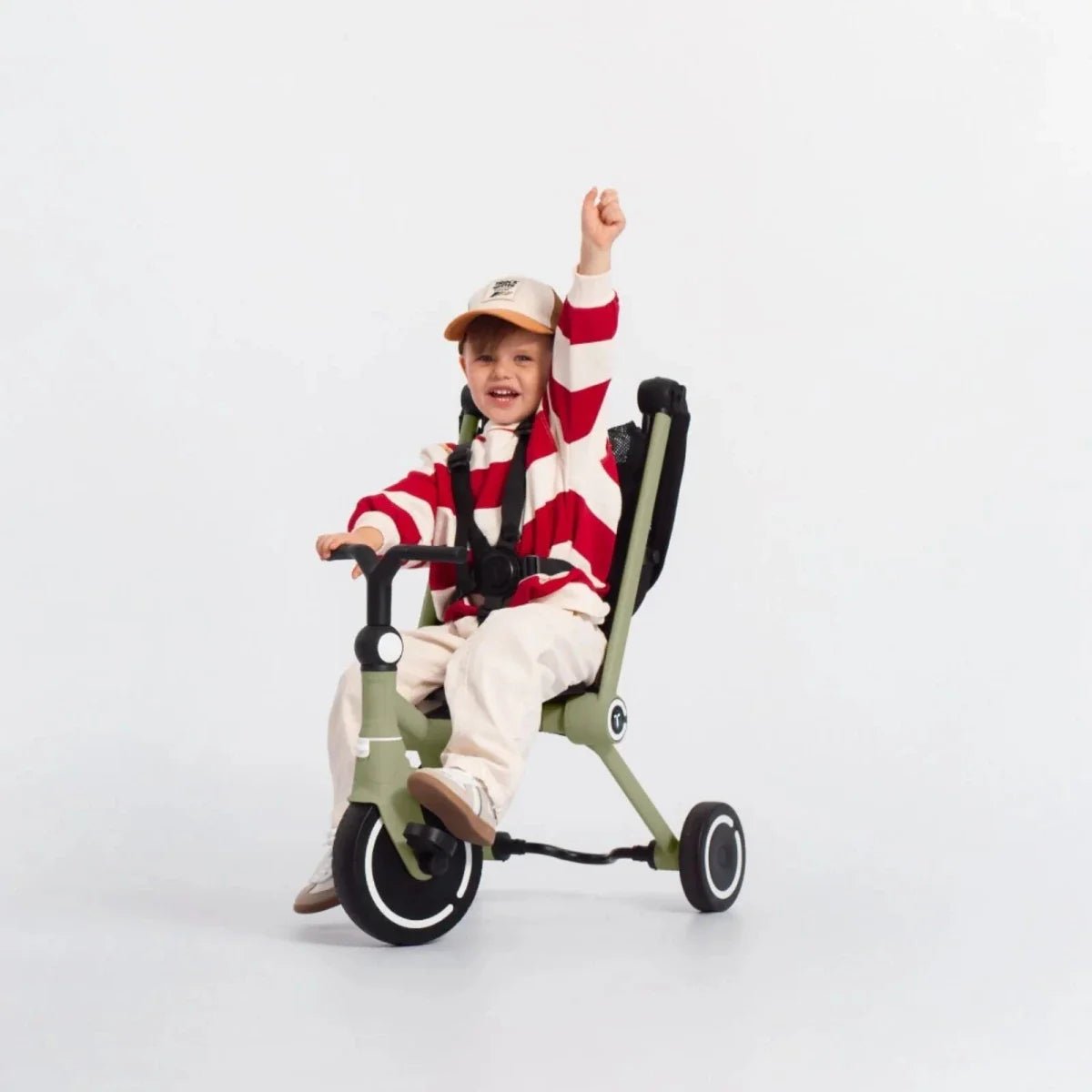 smarTrike Wonder Trike - Olive - mezetto ebebek ebebek