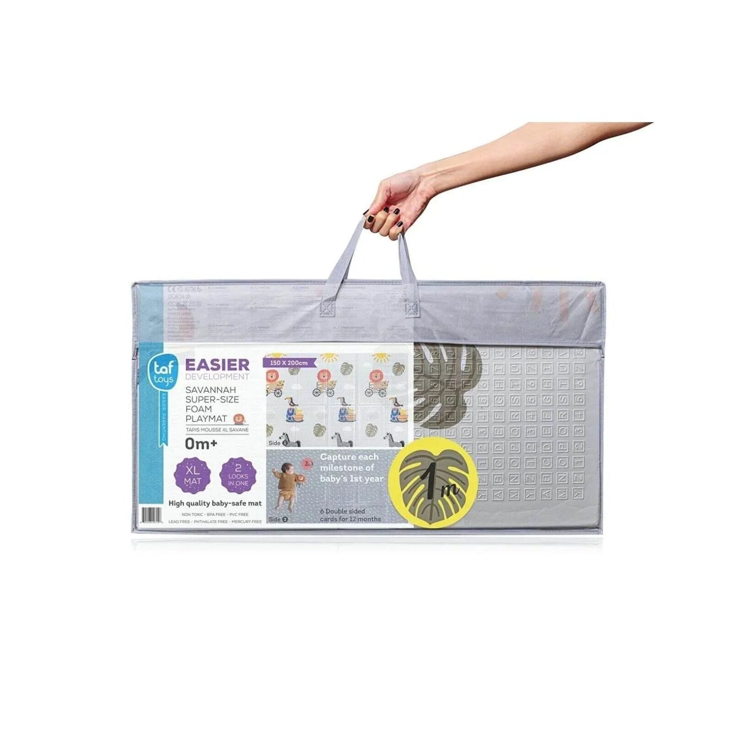 Taf Toys Savannah Super Size Foam Playmat - mezetto ebebek ebebek