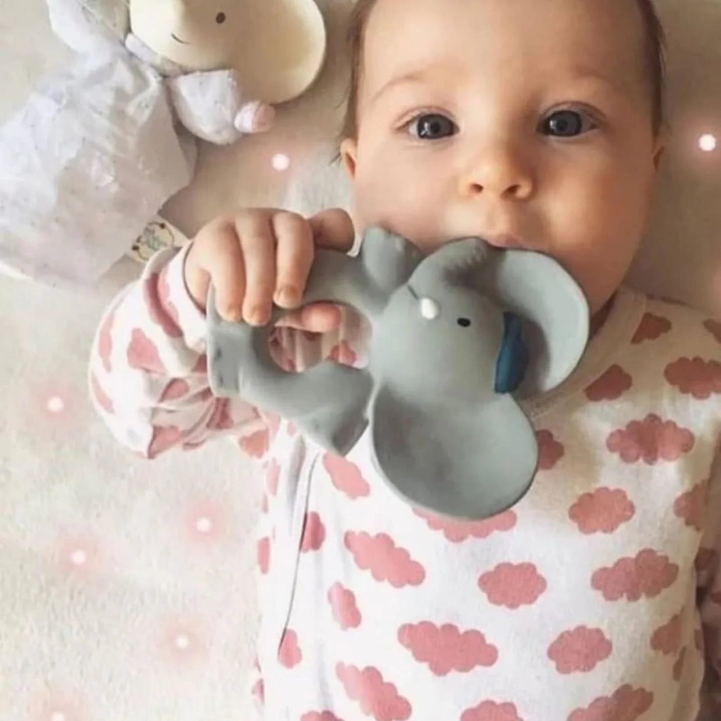 Tikiri Alvin the Elephant New Born Gift Starter Set - mezetto ebebek ebebek