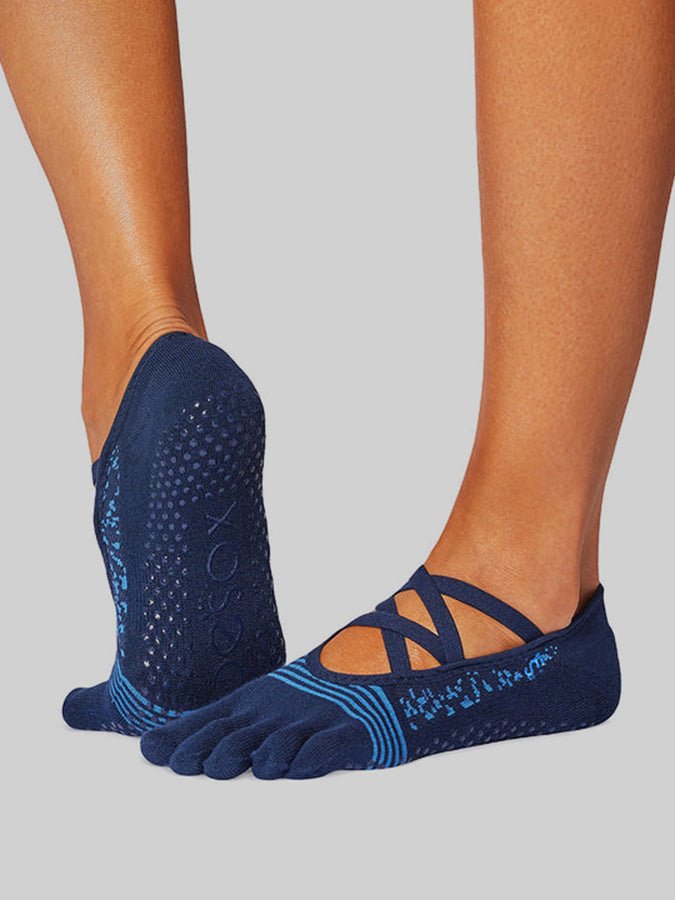 ToeSox Elle Tec Full Toe Women's Yoga Socks - mezetto Shopify Collective Yoga Studio Store