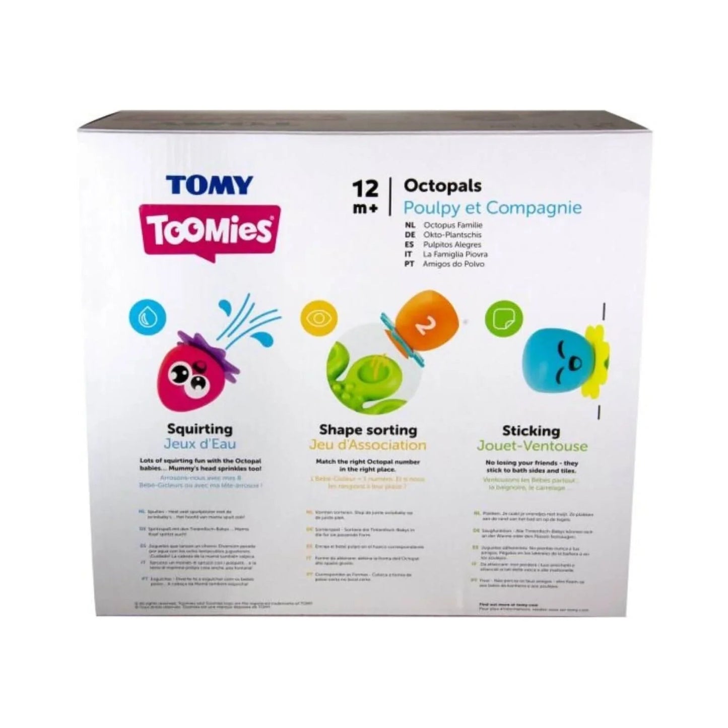 TOMY Toomies Octopals Number Sorting Baby Bath Toy - mezetto ebebek ebebek