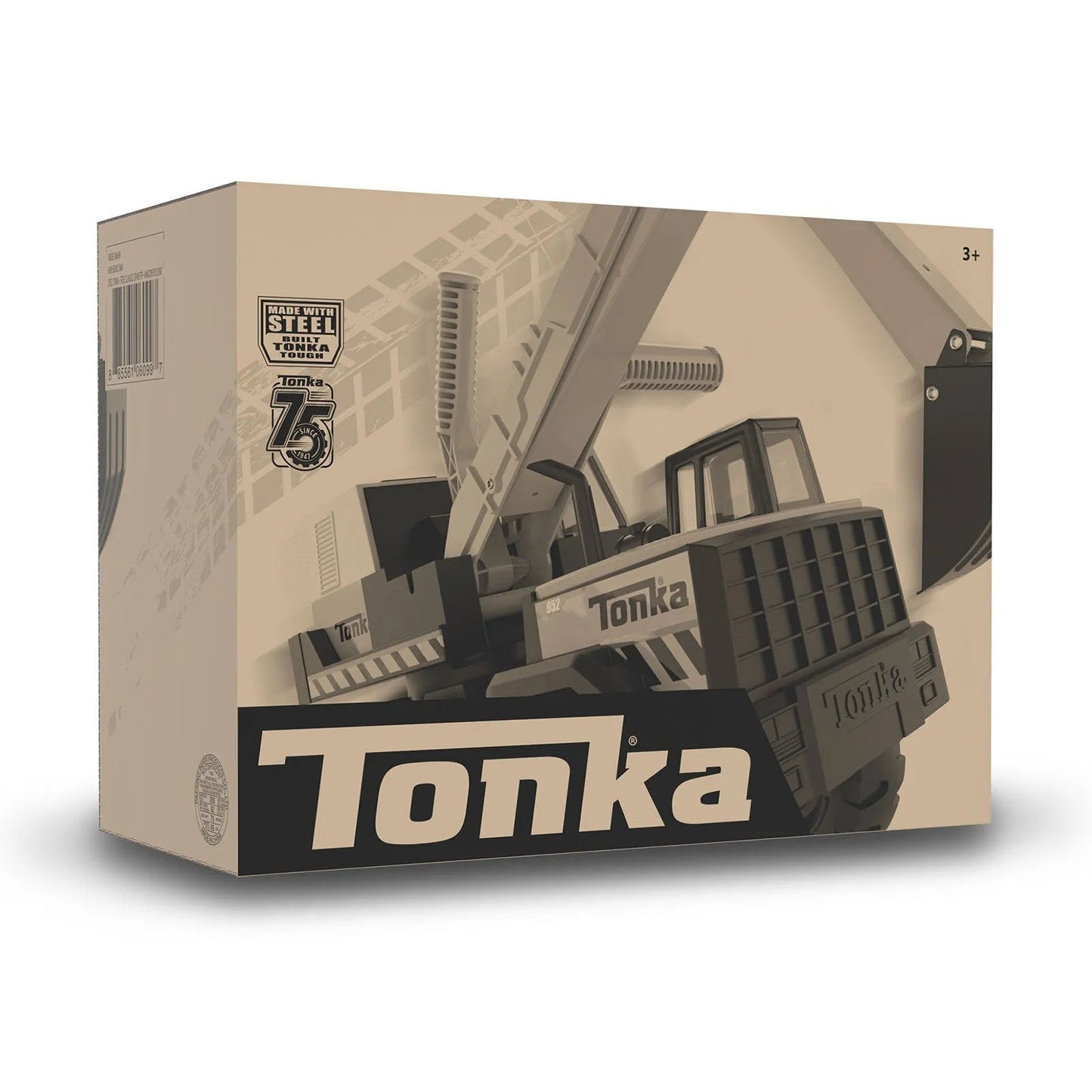 Tonka Steel Classics Toughest Mighty Excavator - mezetto ebebek ebebek
