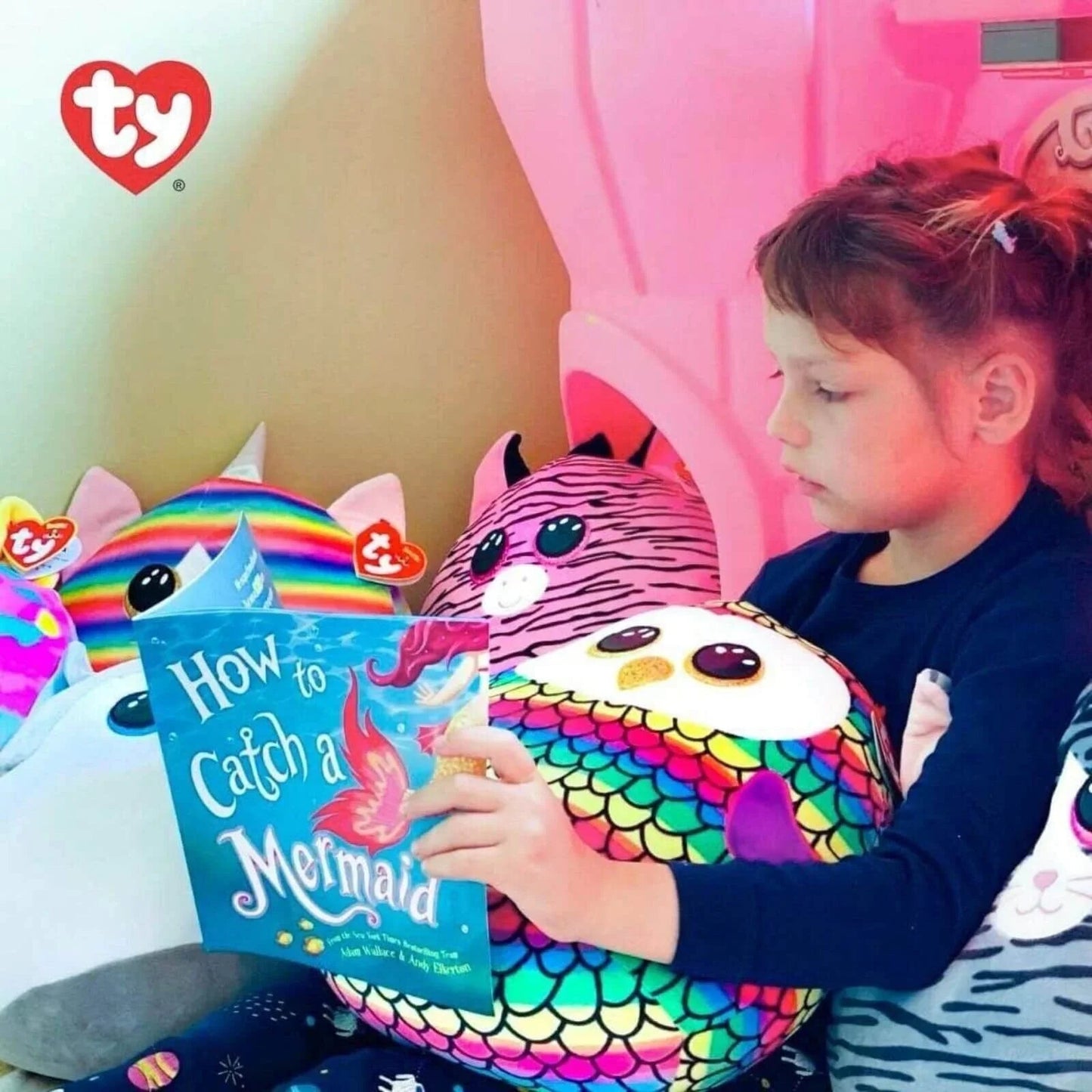 Ty Squish a Boo Unicorn Fantasia - mezetto ebebek ebebek
