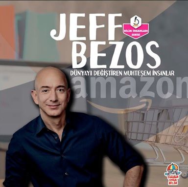 Dünyayı Değiştiren Muhteşem İnsanlar - Jeff Bezos - Yağmur Çocuk Yayınları Kitap