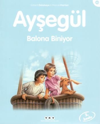 Ayşegül 45 - Balona Biniyor - Marcel Marlier, Hikayeler Türkçe kitap kapağı
