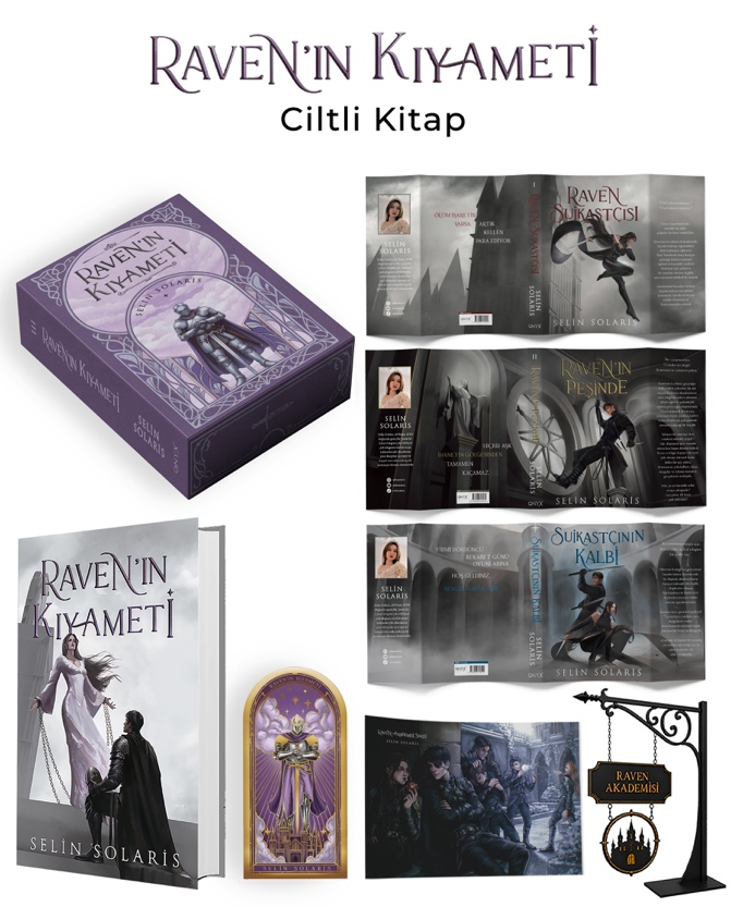 Raven’ın Kıyameti – Raven Akademisi Serisi 3 Kutulu - Onyx Yayınları Kitap