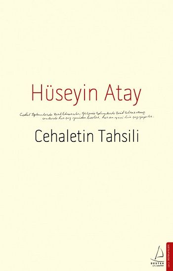 Cehaletin Tahsili - Destek Yayınları Kitap