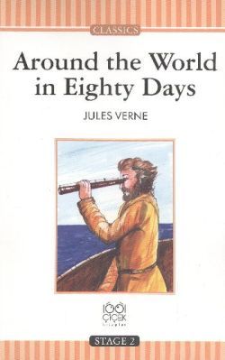 Around The World İn Eighty Days - 1001 Çiçek Kitaplar Kitap