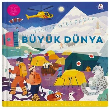 Yıldız Gibi Parla – Büyük Dünya (Sihirli El Feneriyle Birlikte) (Board Book) - İndigo Çocuk Kitap