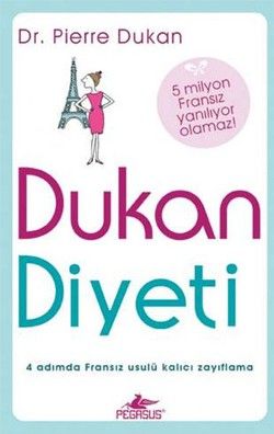Dukan Diyeti Pierre Dukan Türkçe kitap kapağı