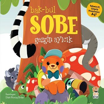 Bak Bul Sobe Gezgin Ayıcık - Sincap Kitap Kitap