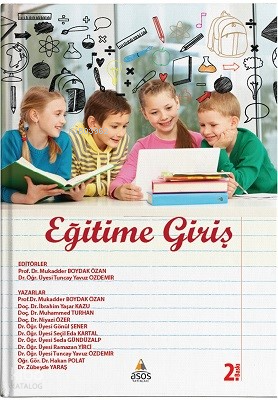 Eğitime Giriş - Asos Yayınları Kitap