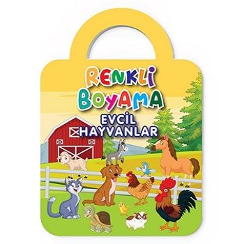 Evcil Hayvanlar - Renkli Boyama - Baloonkids Yayınevi Kitap