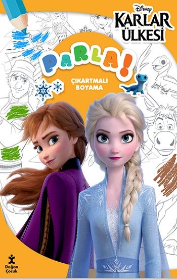 Disney Karlar Ülkesi Parla Çıkartmalı Boyama Kitabı - Doğan Çocuk Kitap