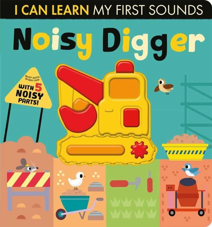 I Can Learn: Noisy Digger - Little Tiger Press Kitap
