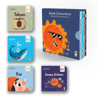 Bebek Üniversitesi - Hikayeli İlk Kavramlarım 4 - Sincap Kitap Kitap