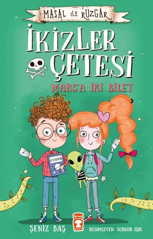Marsa İki Bilet - İkizler Çetesi (Ciltli) - Timaş Çocuk Kitap