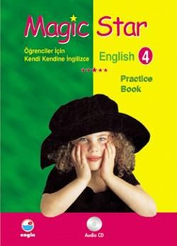 Magic Star - English Practice Book 4 - Emine Seda Çağlayan, Bilmece - Bulmaca Türkçe kitap kapağı
