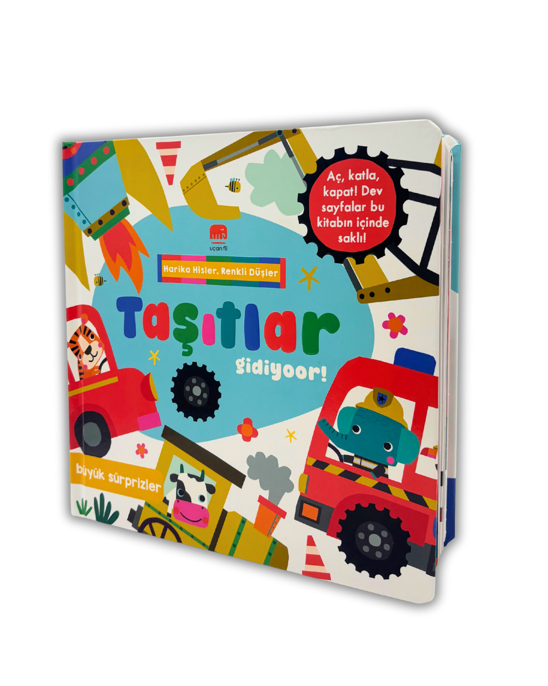 Büyük Sürprizler Taşıtlar Gidiyor! - Uçan Fil Yayınları Kitap