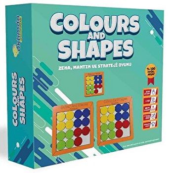 Colours and Shapes - Aklımda Zeka Oyunları Kitap