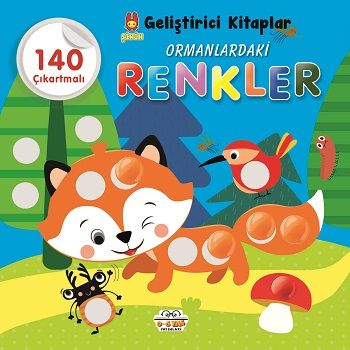 Ormanlardaki Renkler - Şirin Geliştirici Kitaplar - 0-6 Yaş Yayınları Kitap