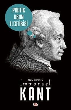 Pratik Usun Eleştirisi Immanuel Kant Türkçe kitap kapağı
