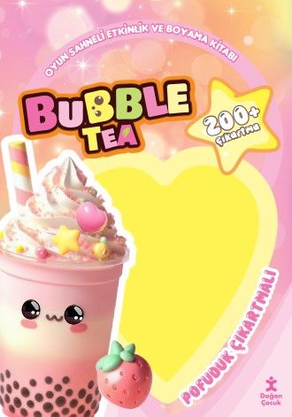 Bubble Tea – Pofuduk Çıkartmalı Etkinlik Kitabı - Doğan Çocuk Kitap