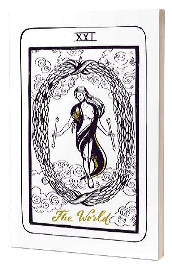 Tarot The World (Süresiz Ajanda) - Kırmızı Ada Yayınları Kitap