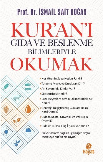 Kur’an’ı Gıda Ve Beslenme Bilimleriye Okumak - Hayat Yayınları Kitap