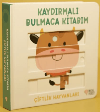 Kaydırmal Bulmaca Kitabım - Çiftlik Hayvanları - Masalperest Kitap