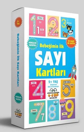 Bebeğimin İlk Sayı Kartları 2 Yaş - Parıltı Yayınları Kitap