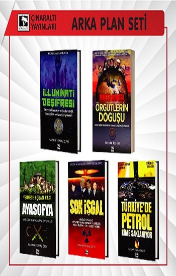Arka Plan Seti 5 Kitap ( Set ) - Çınaraltı Yayınları Kitap