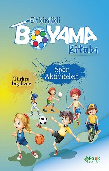 Etkinlikli Boyama Kitabı Spor Aktiviteleri - Fark Yayınları Kitap